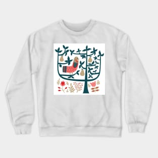 Partridge in a Pear Tree Crewneck Sweatshirt